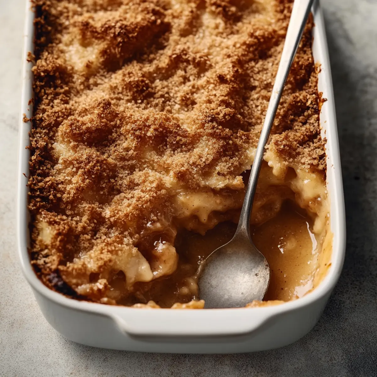 Apple Crisp with Oat Topping