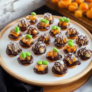 Caramel Apple Pretzel Bites