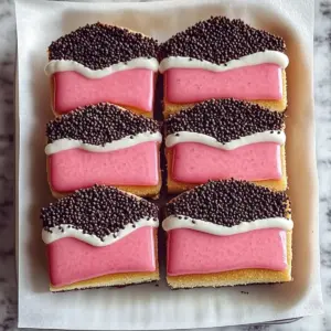 Chocolate Dipped Wafer Cookies