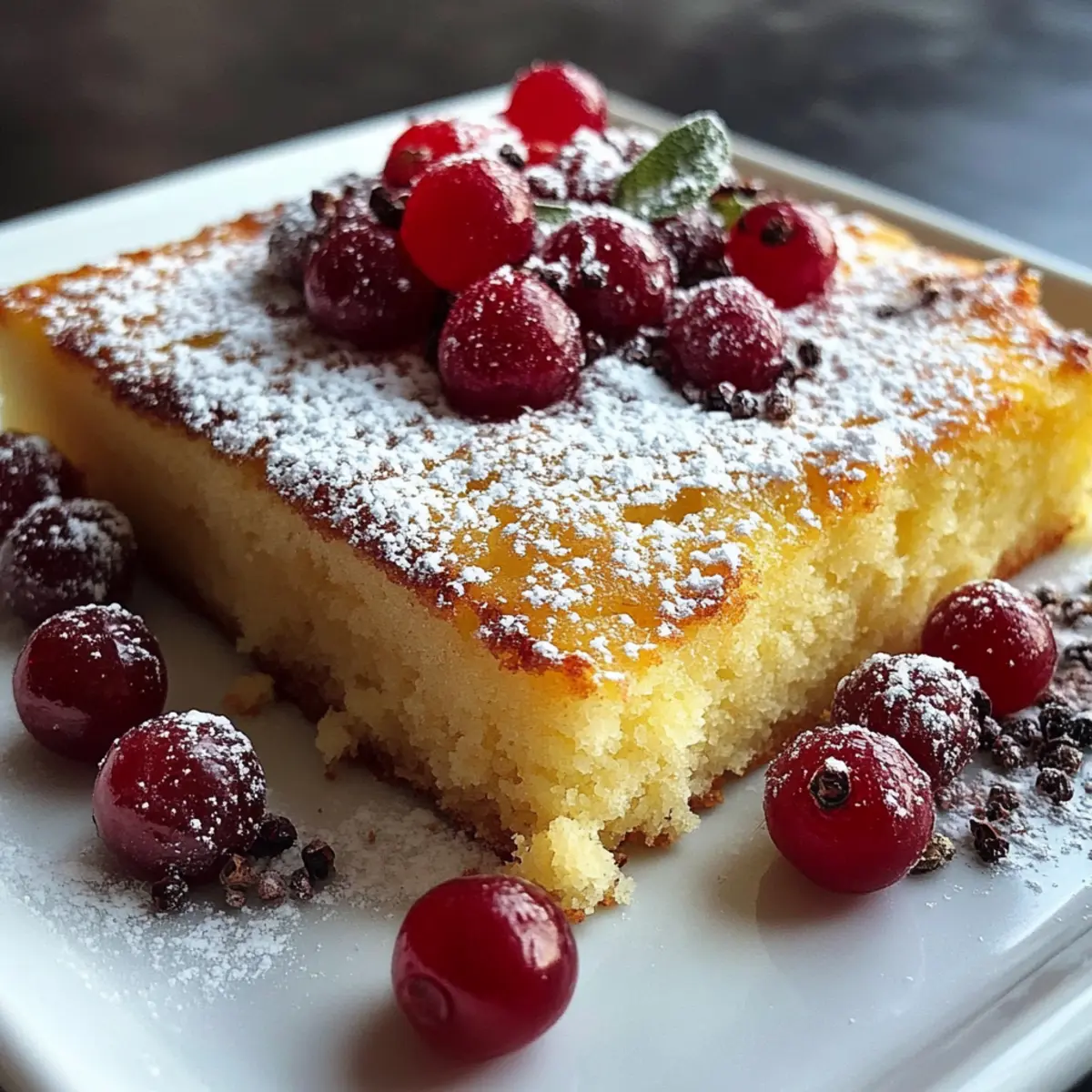 Cranberry Christmas Cake