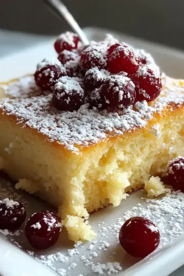 Cranberry Christmas Cake