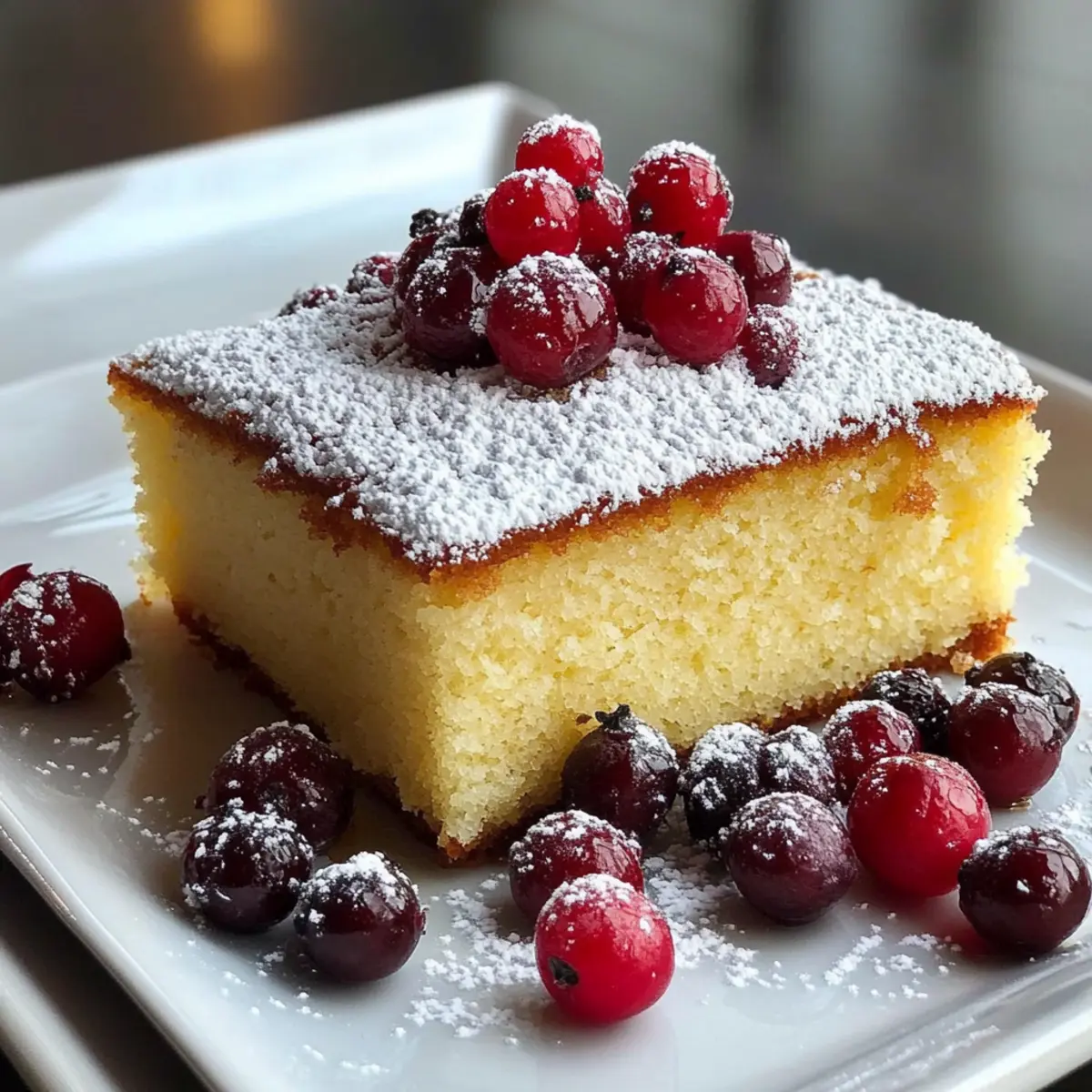 Cranberry Christmas Cake