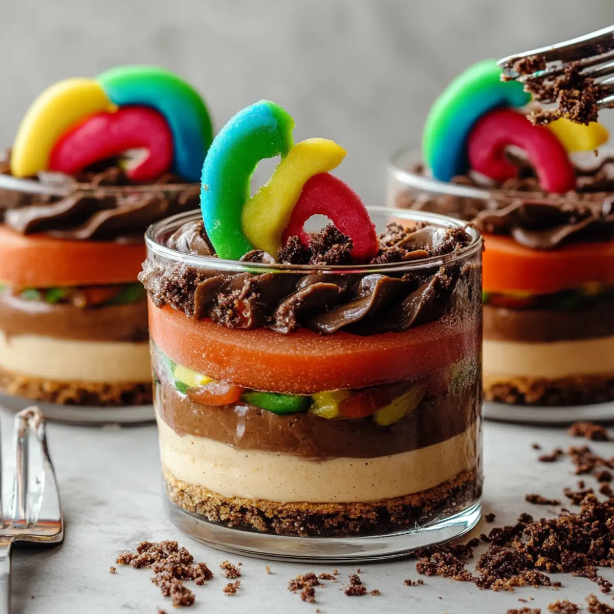 Creamy Chocolate Dirt Pudding