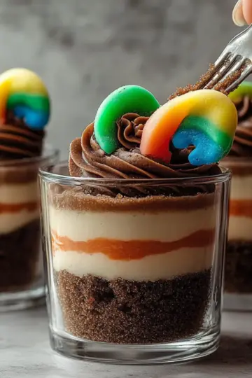 Creamy Chocolate Dirt Pudding