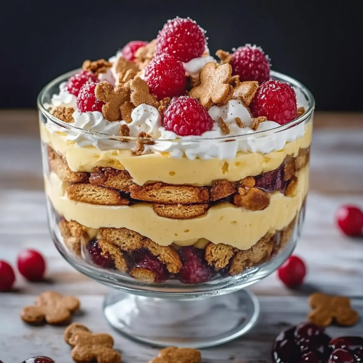 Eggnog Trifle