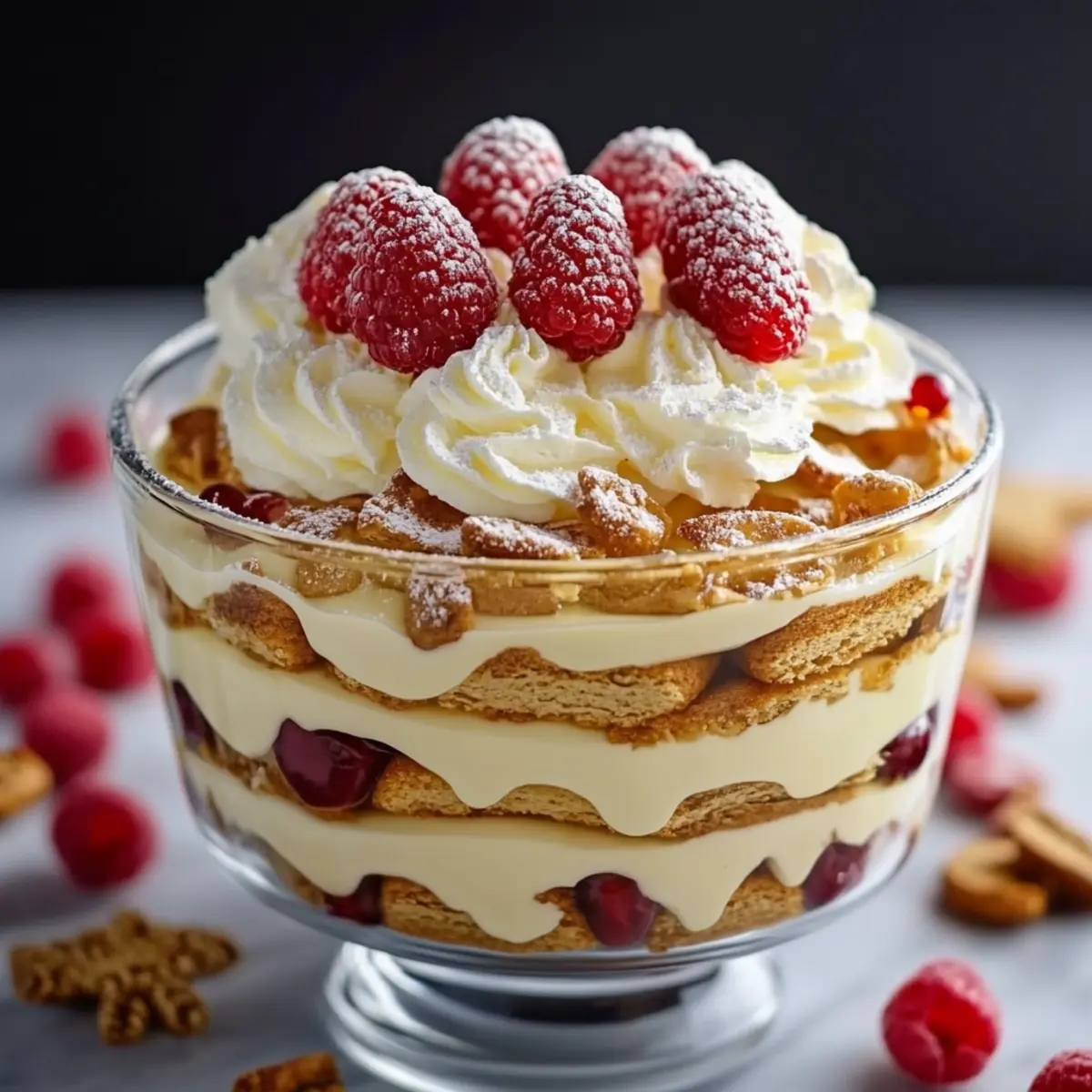 Eggnog Trifle