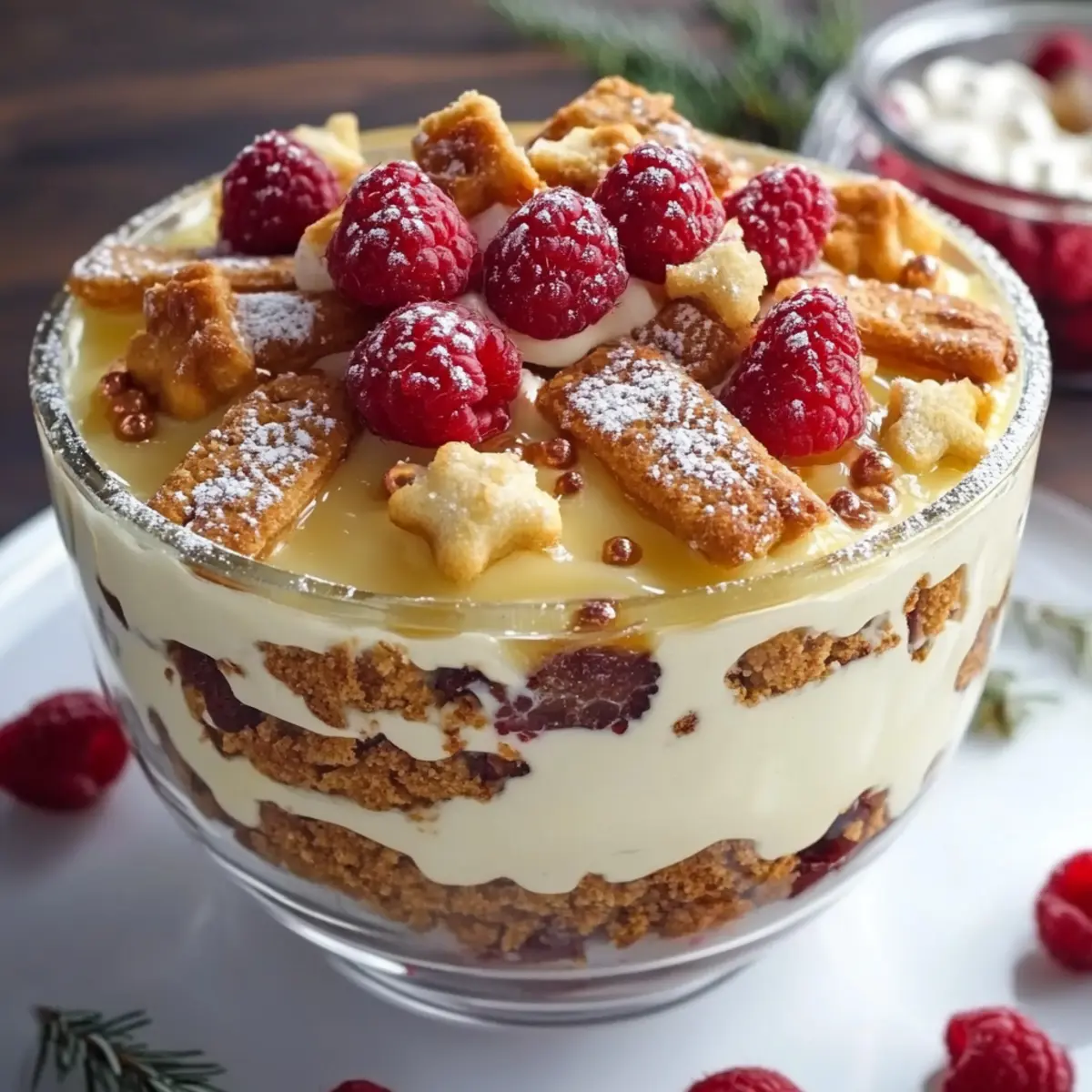 Eggnog Trifle
