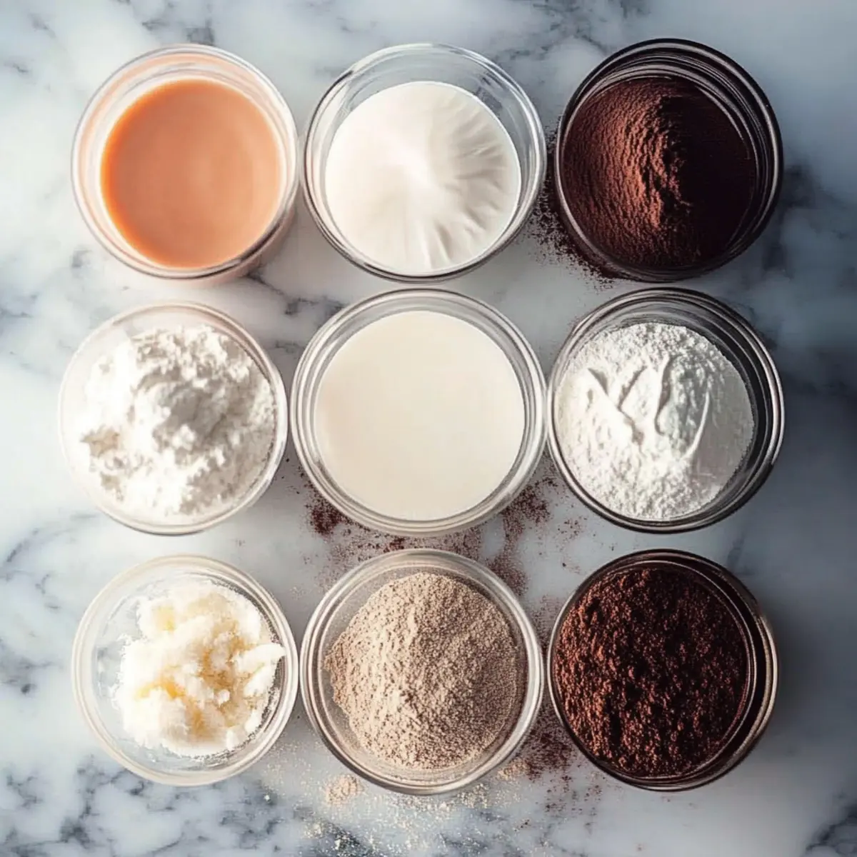 Hot Chocolate Poke Cake