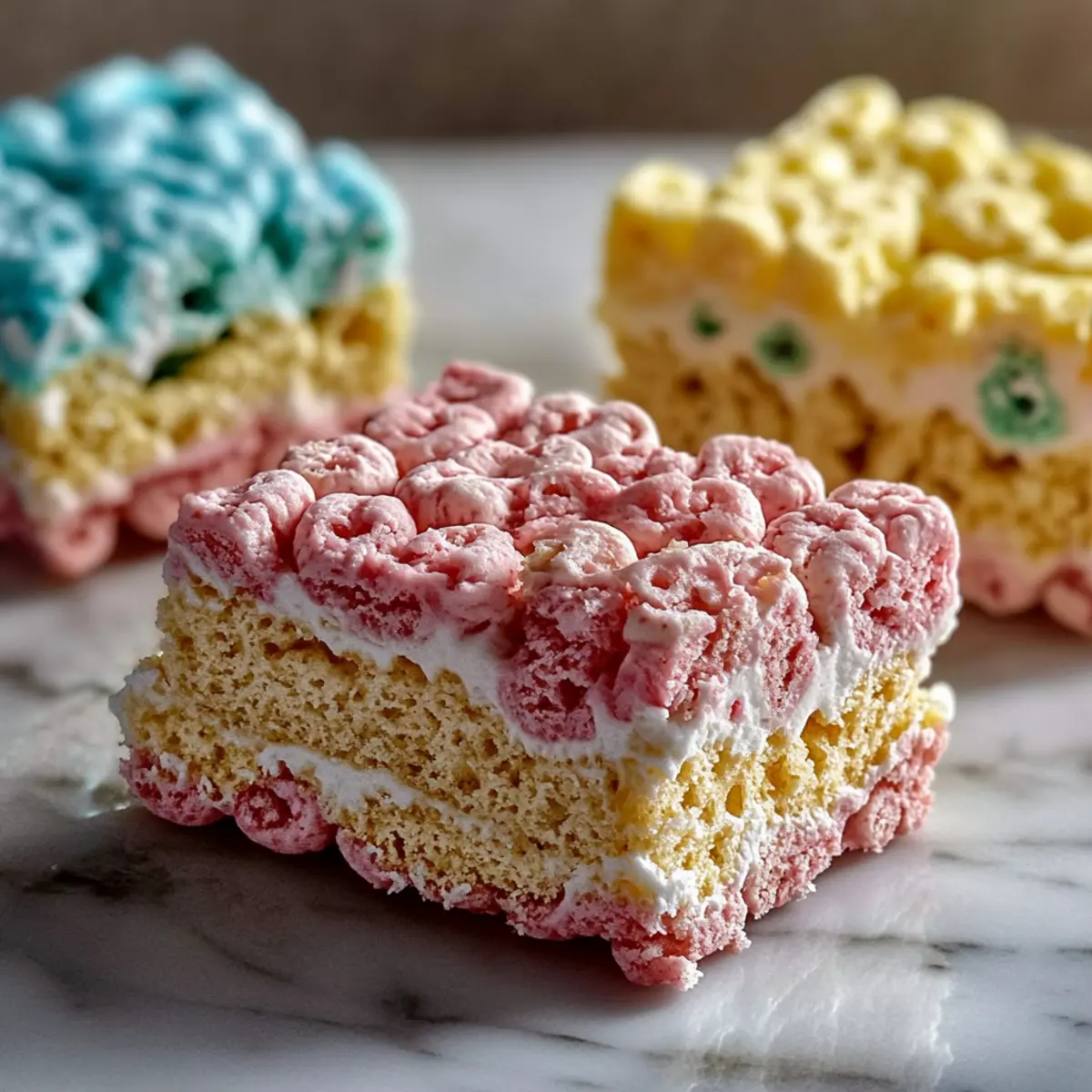 Lucky Charms Krispie Treats