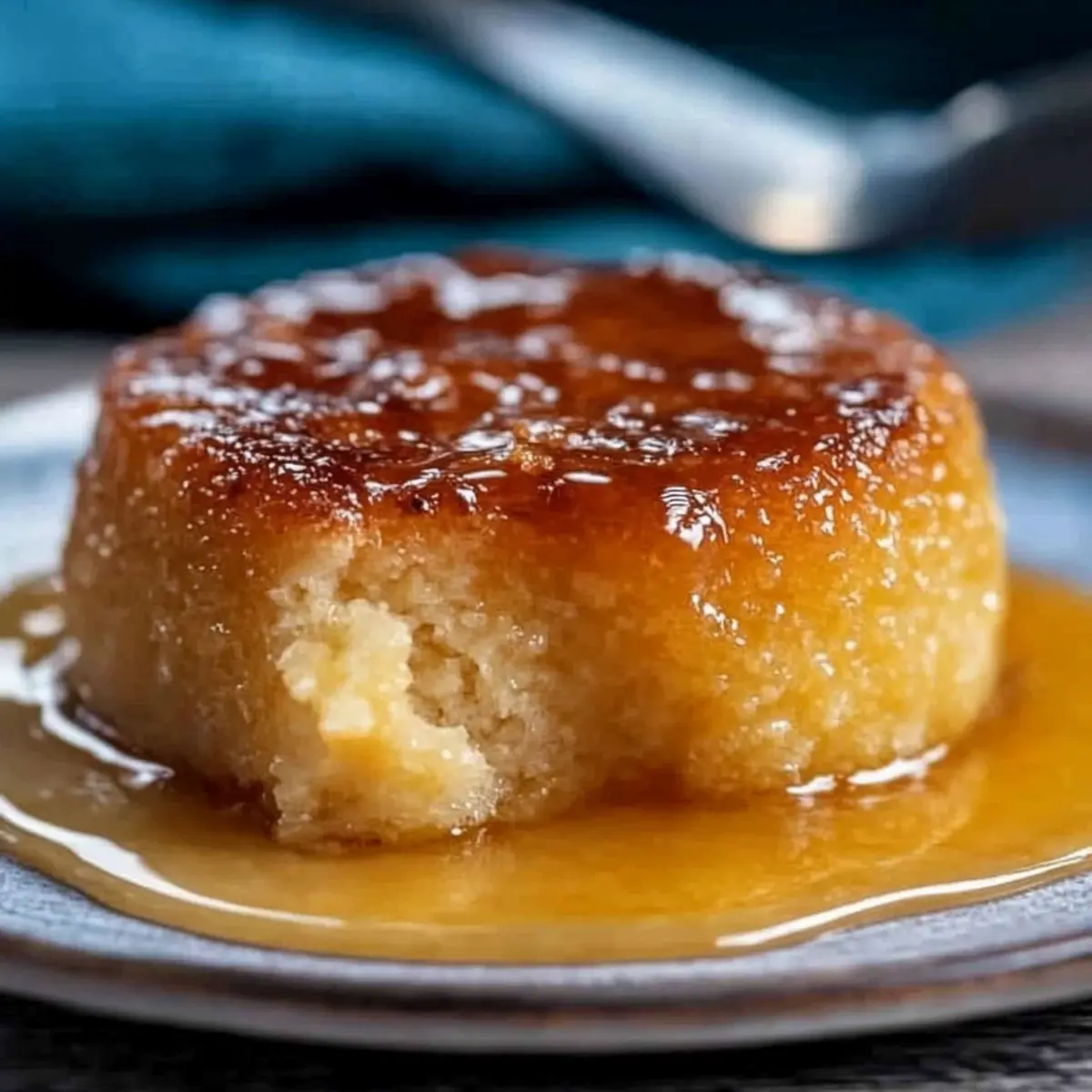 Oven-Baked Treacle Sponge Pudding