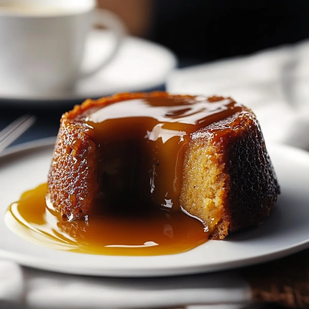 Oven-Baked Treacle Sponge Pudding