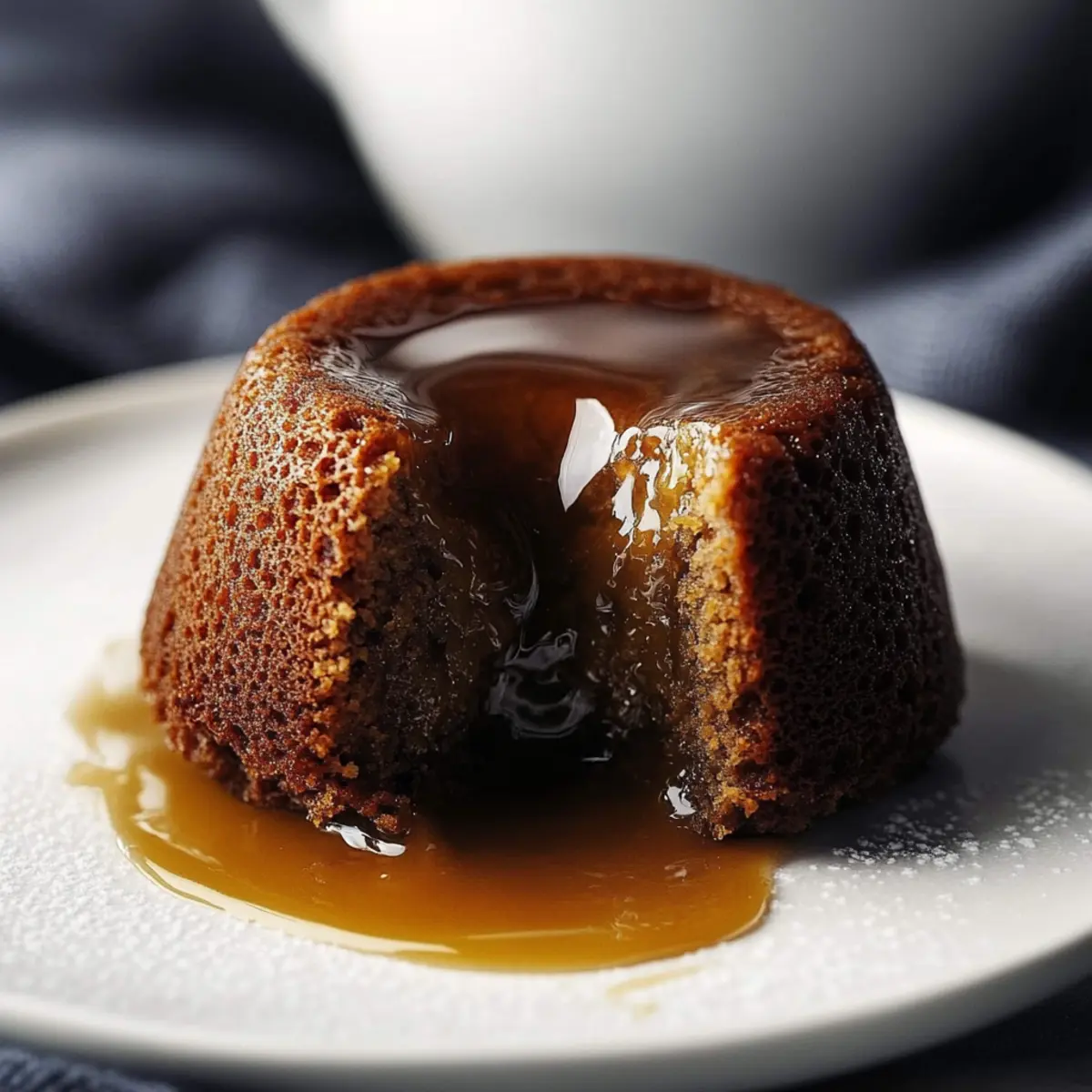 Oven-Baked Treacle Sponge Pudding
