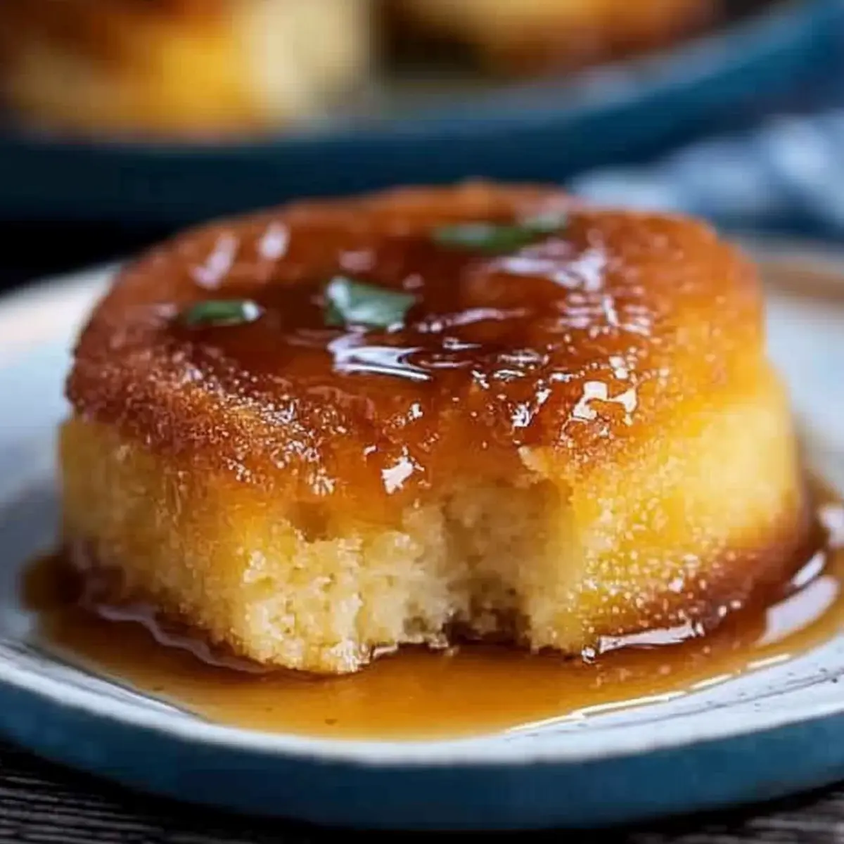 Oven-Baked Treacle Sponge Pudding