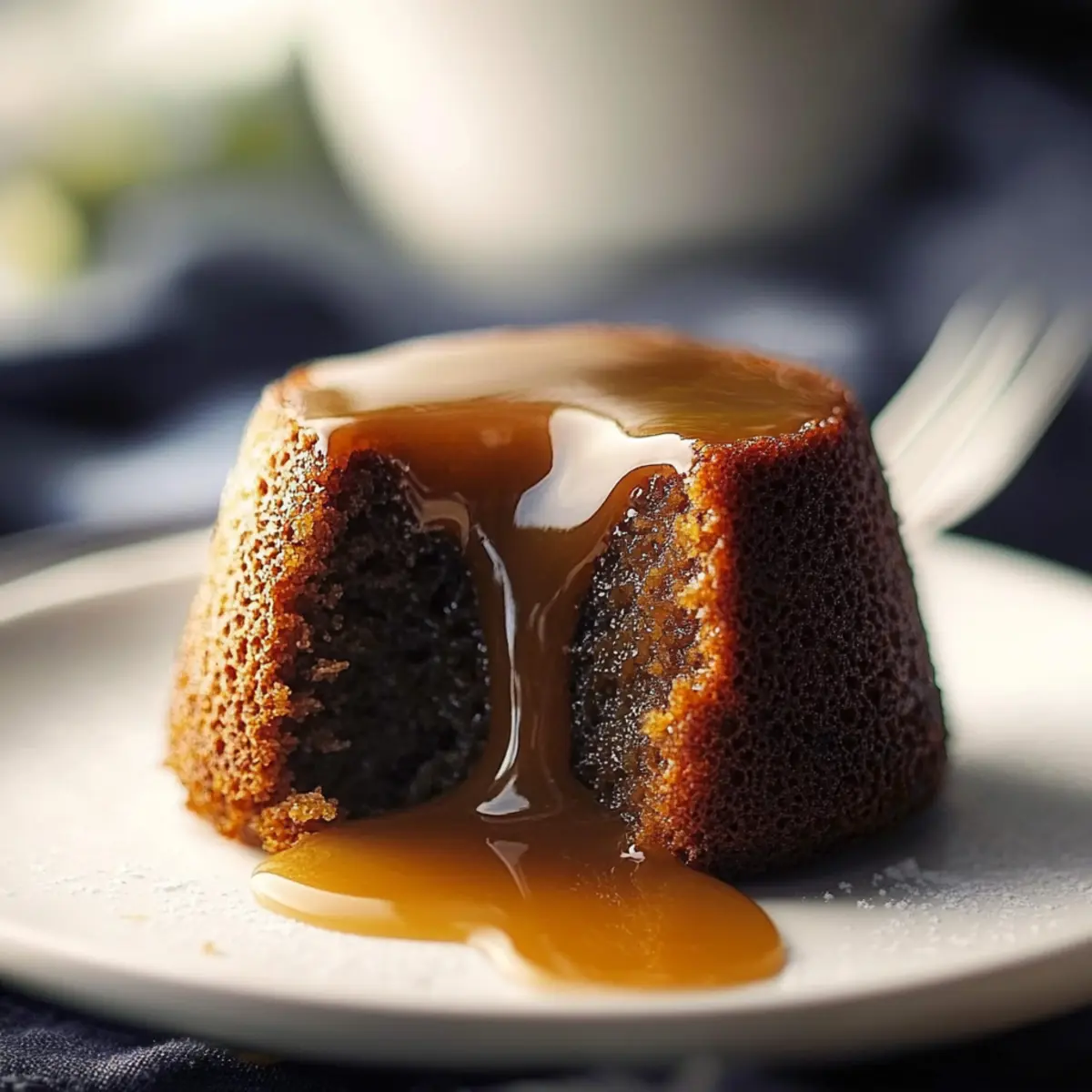 Oven-Baked Treacle Sponge Pudding
