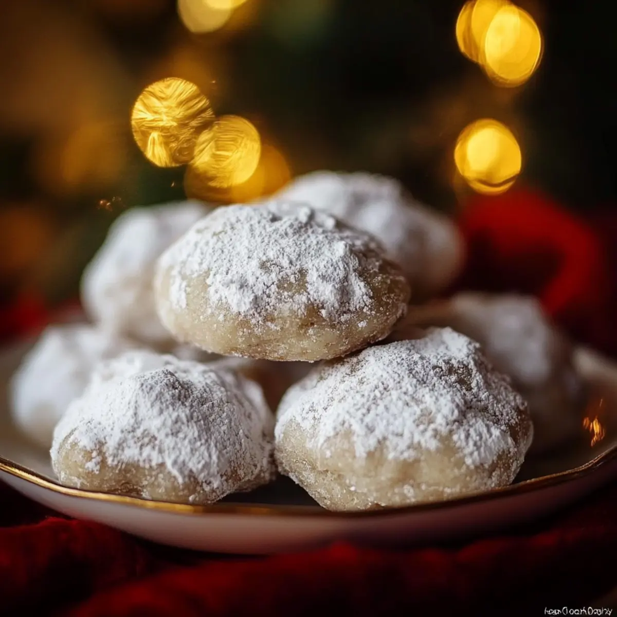 Snowball Cookies