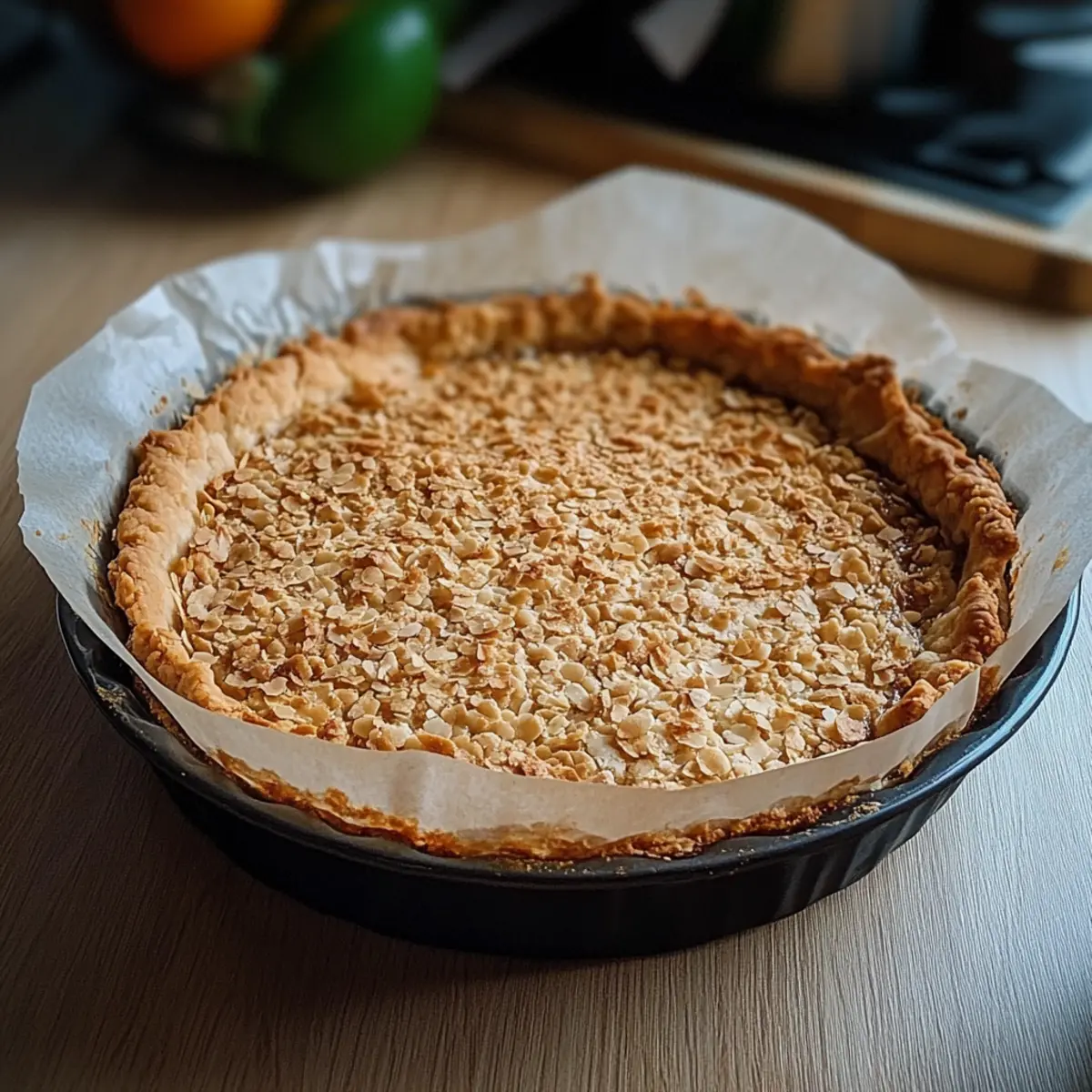 Spiced Pear and Ginger Crumble