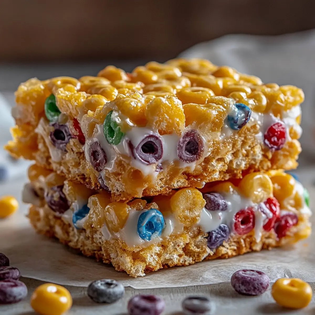 Sweet and Crispy Cap’n Crunch Bars