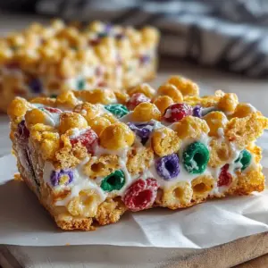 Sweet and Crispy Cap’n Crunch Bars