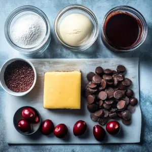 Triple Chocolate Cherry Cookies