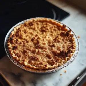 Warm Apple Crisp with Oat Topping