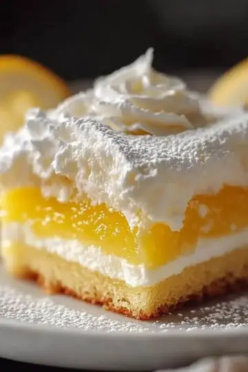 Warm Lemon Pudding Cake