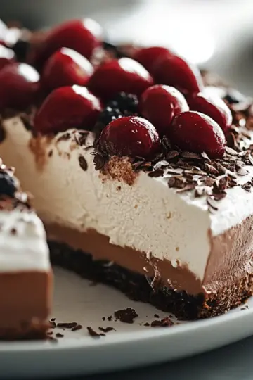 Black Forest Cheesecake