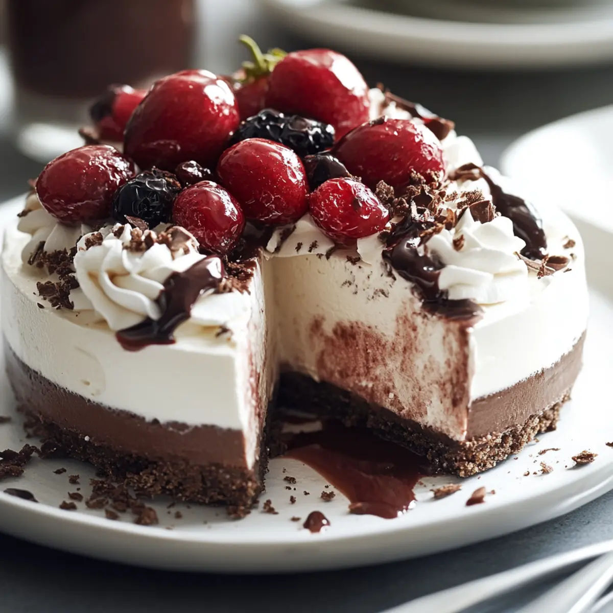 Black Forest Cheesecake