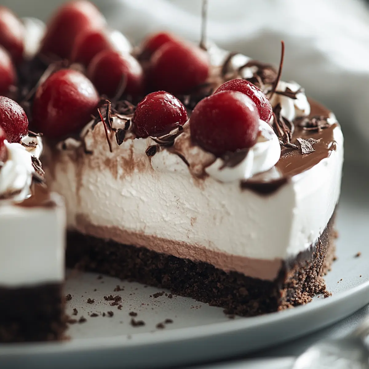 Black Forest Cheesecake