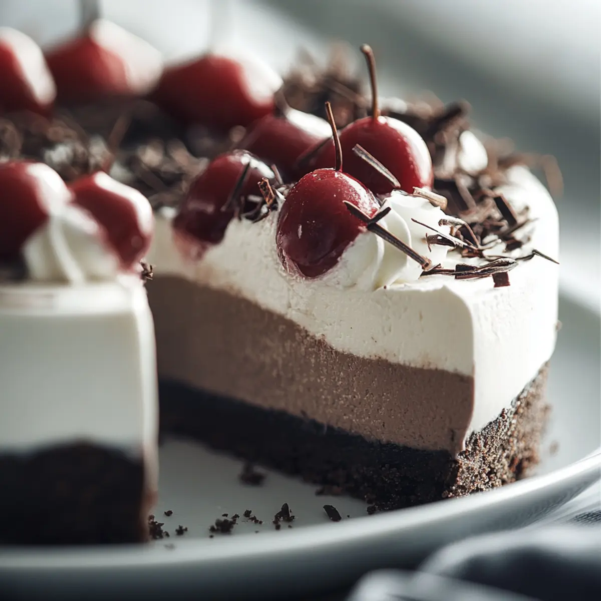 Black Forest Cheesecake