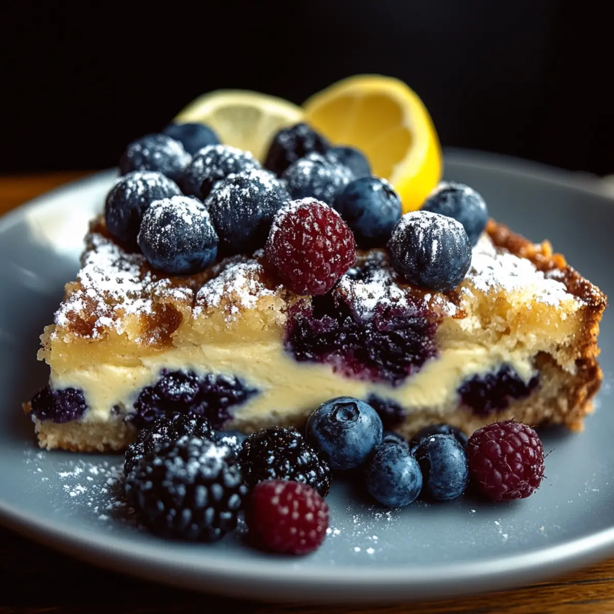 Blueberry Ricotta Cake