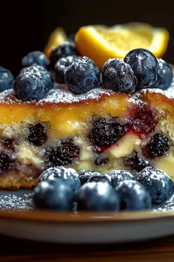 Blueberry Ricotta Cake