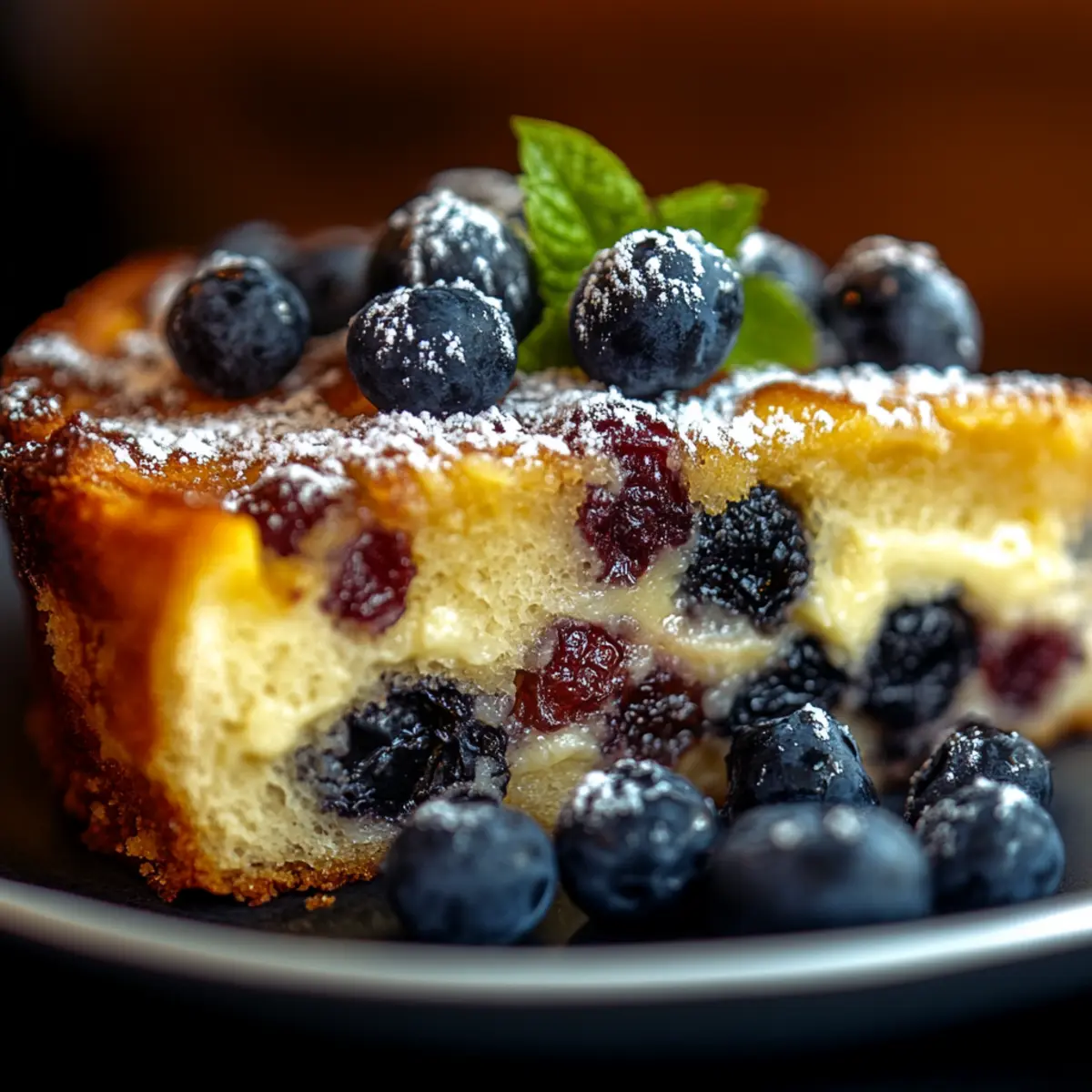 Blueberry Ricotta Cake