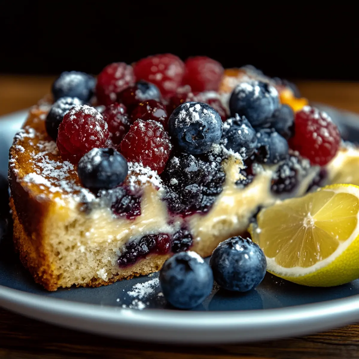 Blueberry Ricotta Cake