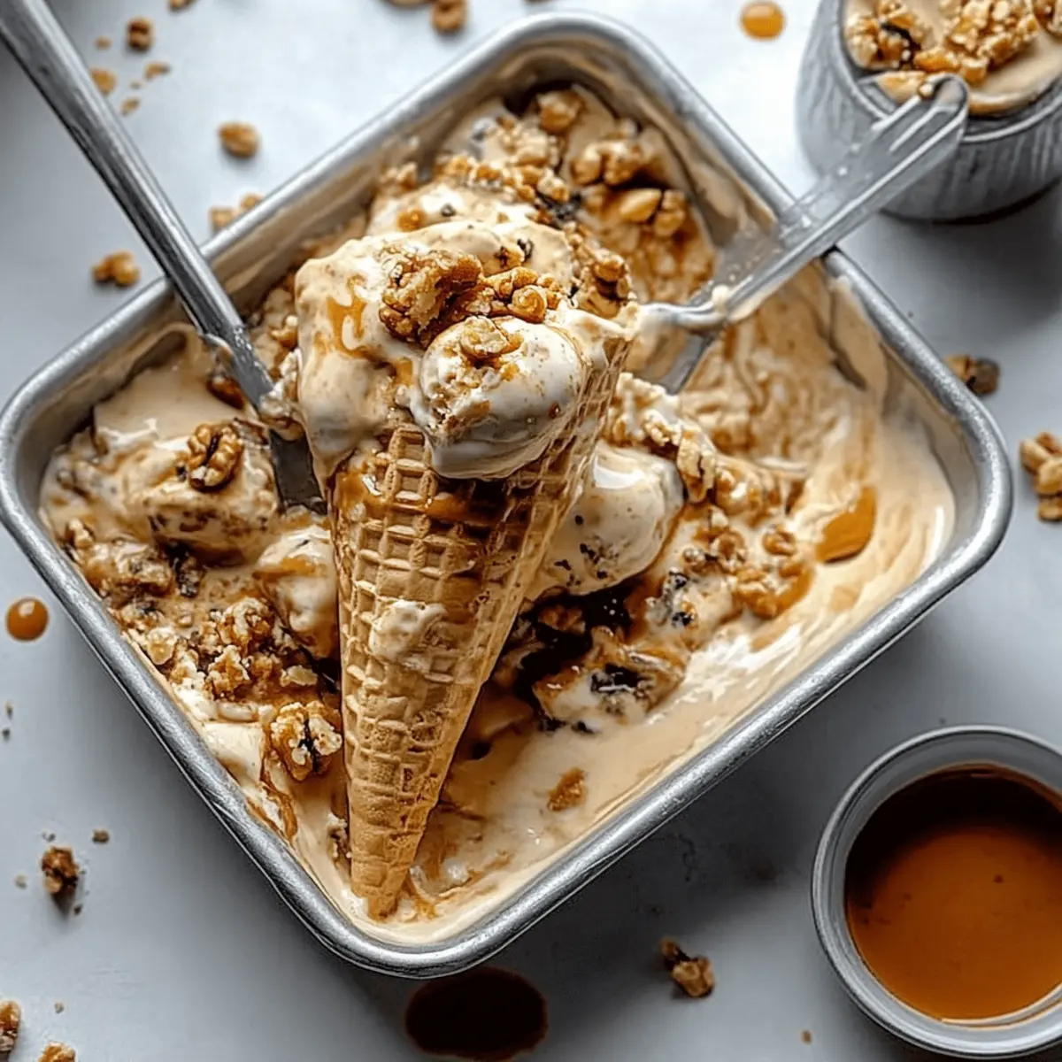 Caramel Apple Butter Ice Cream