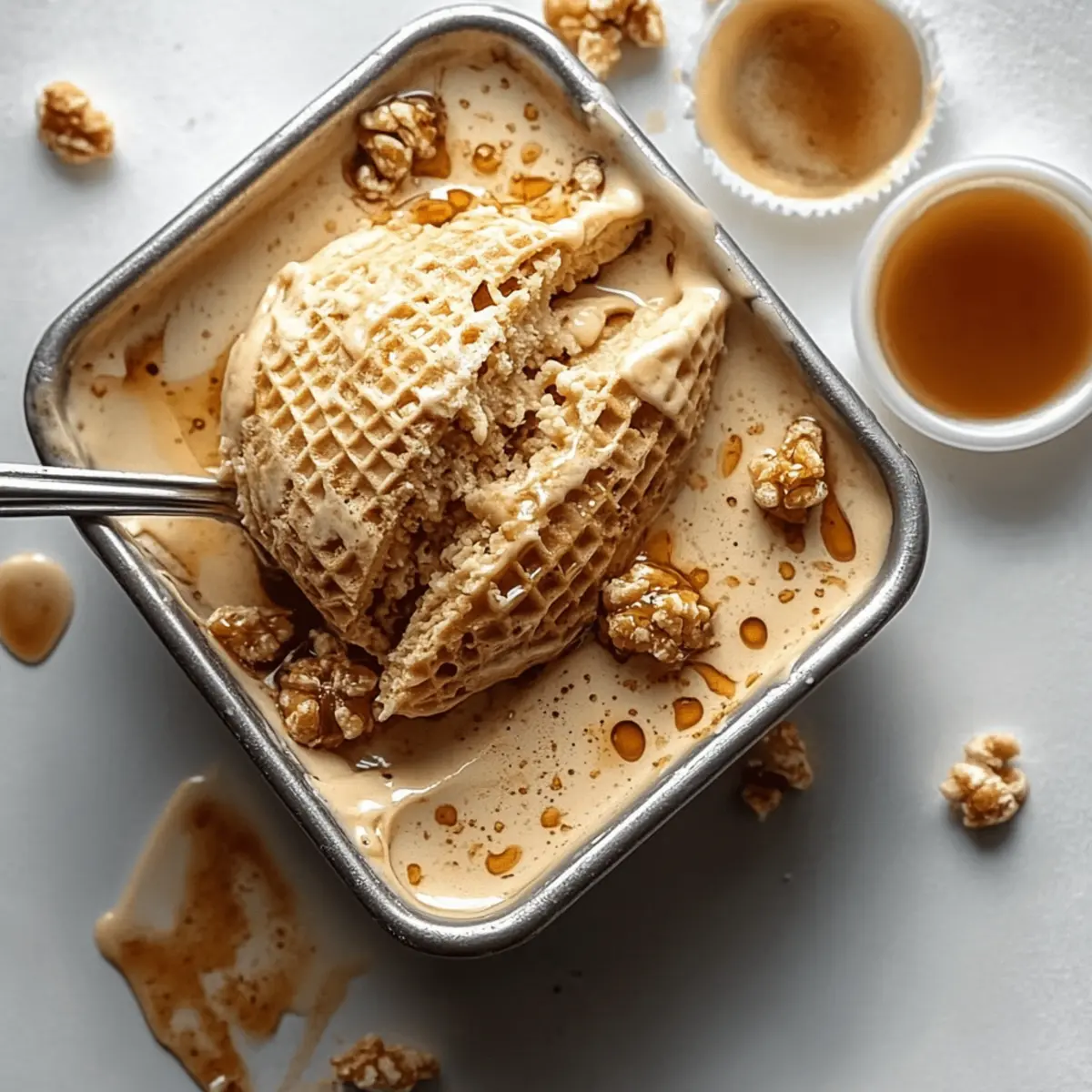 Caramel Apple Butter Ice Cream