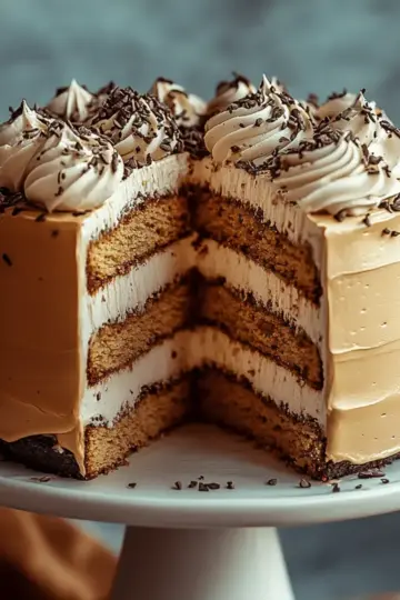 Coffee Caramel Cake