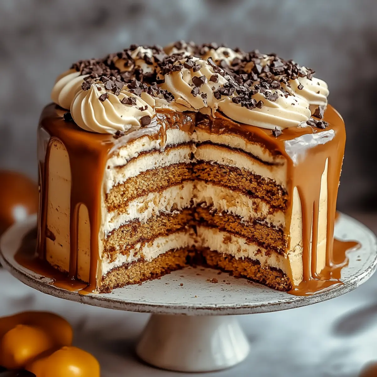 Coffee Caramel Cake
