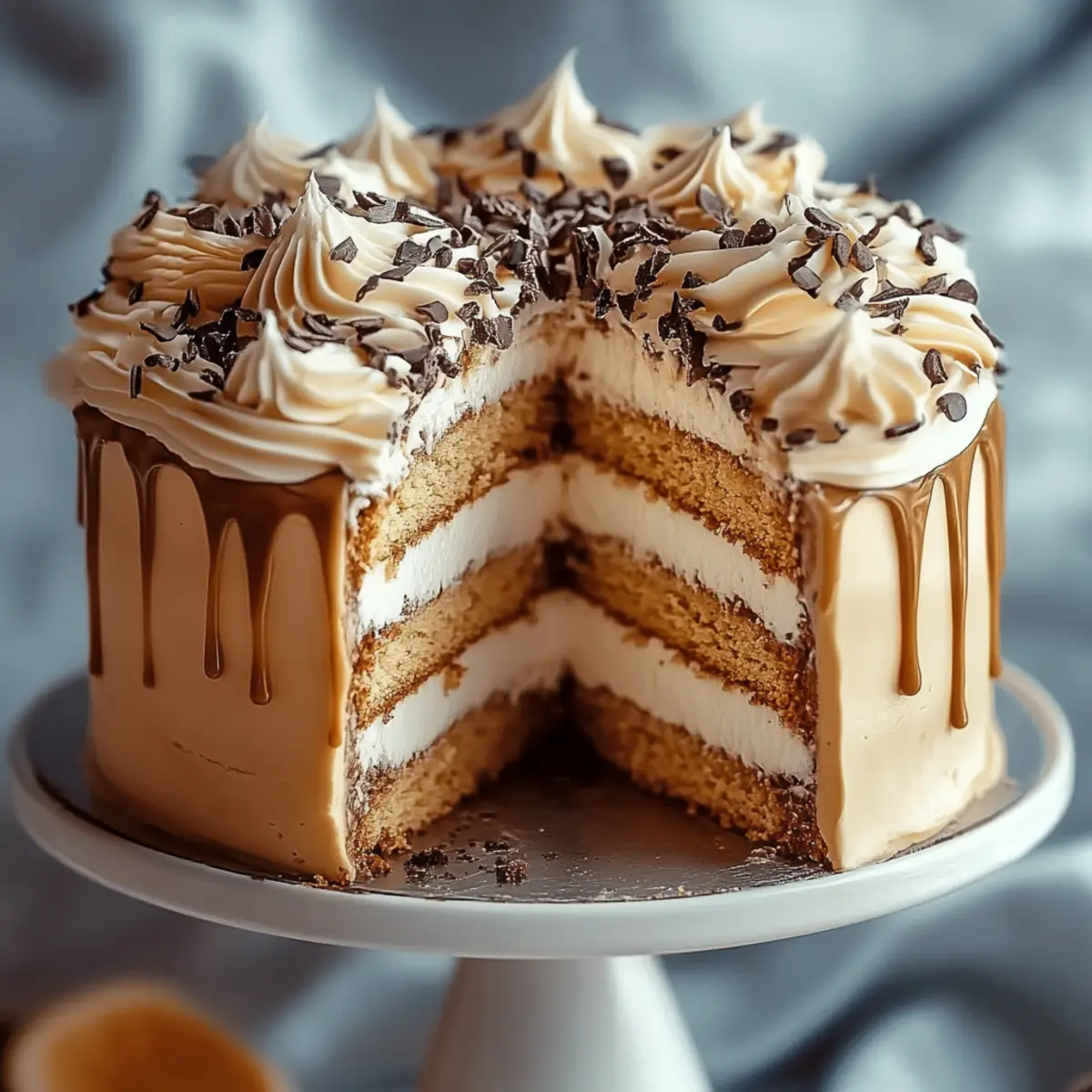 Coffee Caramel Cake