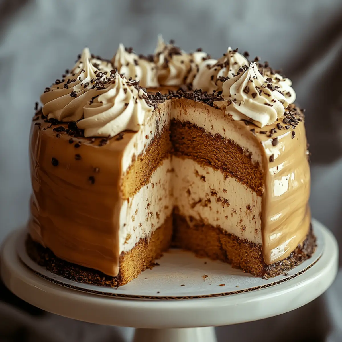Coffee Caramel Cake