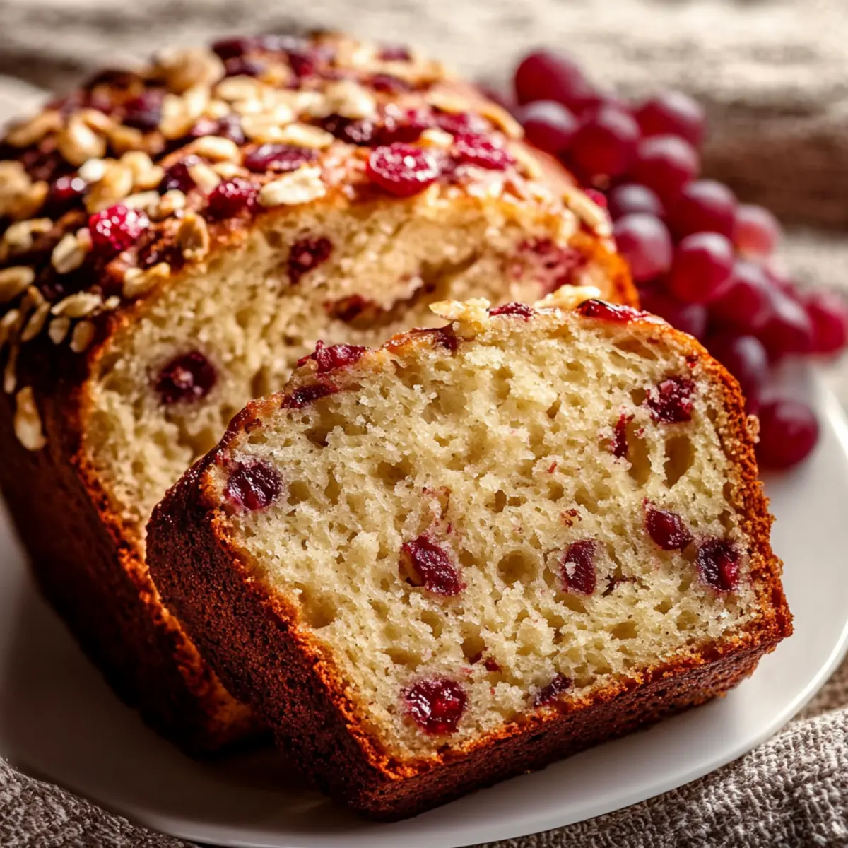 Cranberry Orange Walnut Loaf