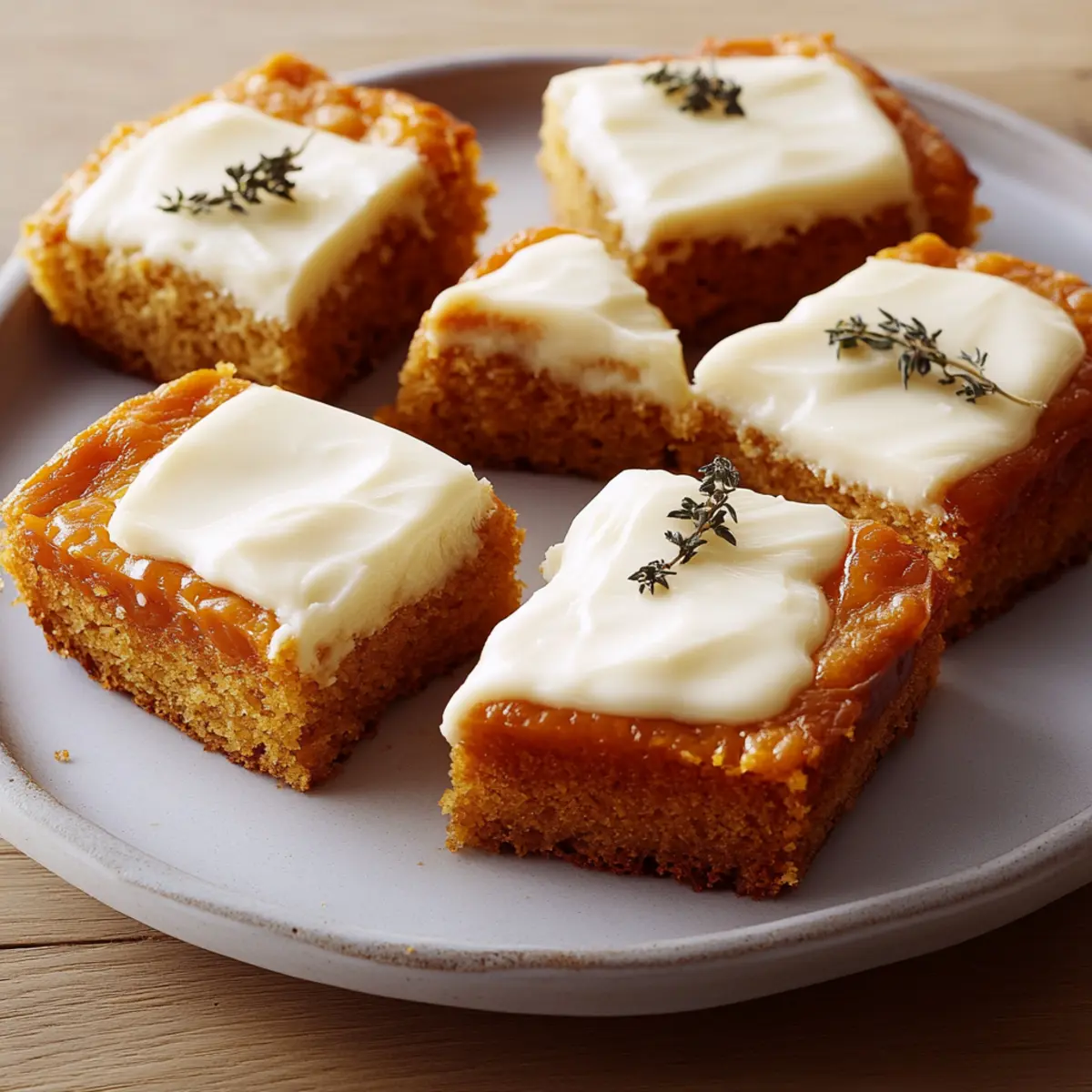 Pumpkin Bars with Cream Cheese Frosting