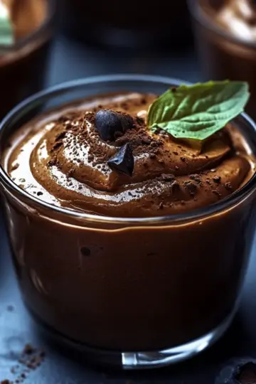 Avocado Chocolate Mousse