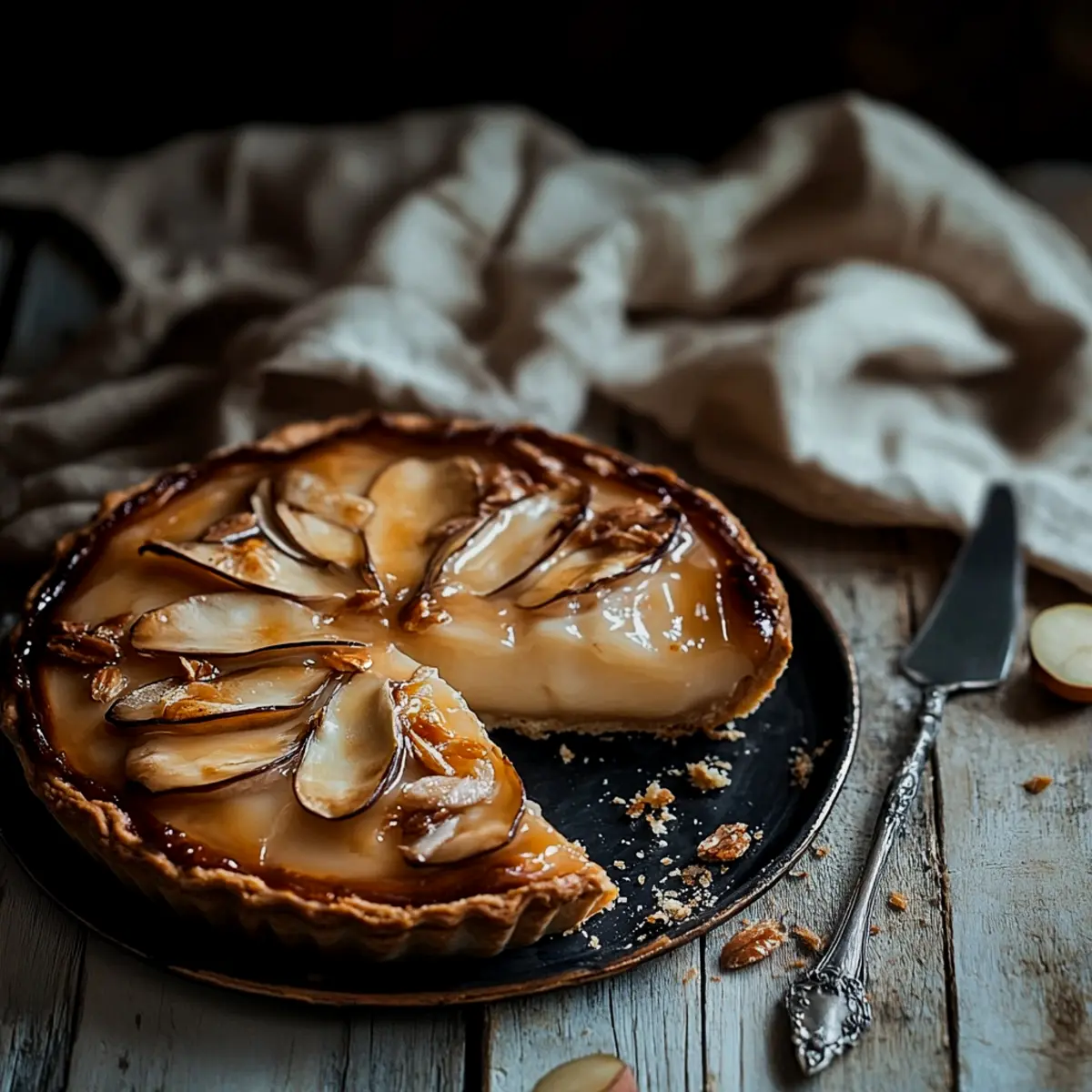 Cardamom Pear Galette