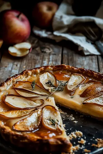 Cardamom Pear Galette