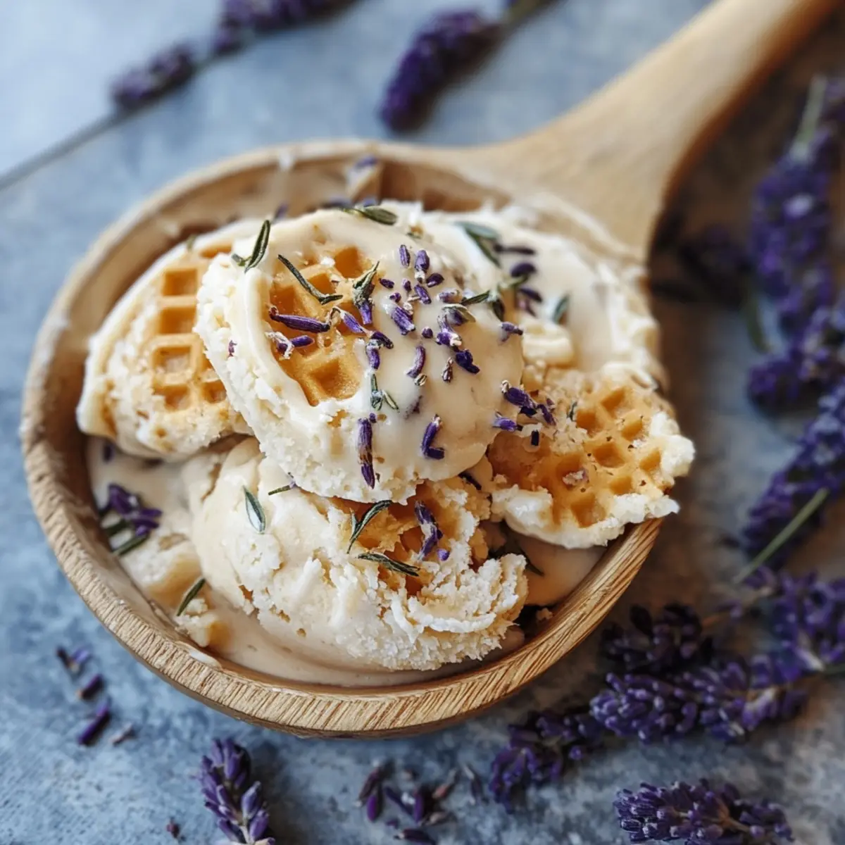 Honey Lavender Ice Cream